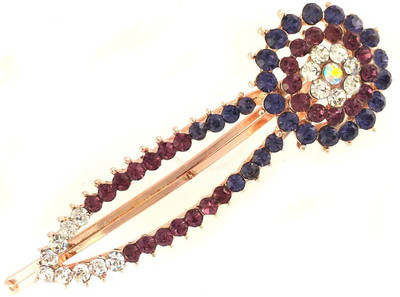 Anmita AT-374-PURPLE Hair Clip(Purple)