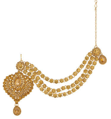 Reeti Fashions RF17_9B_51 Hair Clip(Gold)