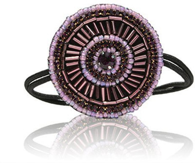 Lac Beauty Purple Rhinestone and Beaded Round Bun Maker, Ponytail, Hair Tie - Hairtie for Pony Tail, Bun, Braid, Perfect for Prom, Party, Wedding, Bridesmaids, or Night Out Bun(Multicolor)
Lac Beauty Purple Rhinestone and Beaded Round Bun Maker, Ponytail, Hair Tie - Hairtie for Pony Tail, Bun, Braid, Perfect for Prom, Party, Wedding, Bridesmaids, or Night Out Bun(Multicolor)