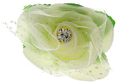 Anuradha Art ZHP-215 Hair Pin(White)