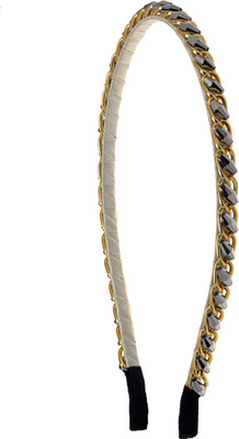 The Ethnic Wears Metal Alloy, Silk Covered, Beeds, Crystal & CZ Stones, etc. Hair Band(Grey)
The Ethnic Wears Metal Alloy, Silk Covered, Beeds, Crystal & CZ Stones, etc. Hair Band(Grey)