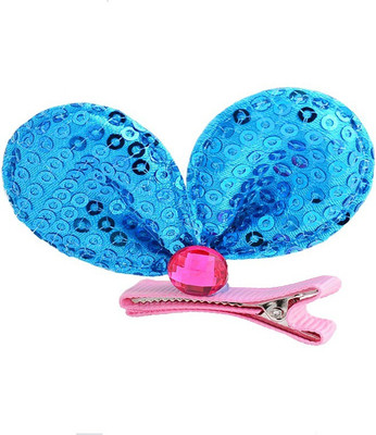 Angel Closet Sequined Hair Clip(Blue)