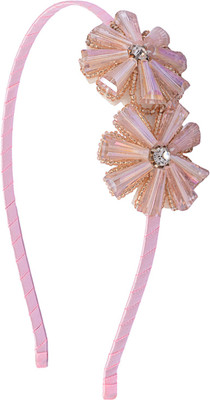 The Ethnic Wears Metal Alloy, Silk Covered, Beeds, Crystal & CZ Stones, etc. Hair Band(Pink)
The Ethnic Wears Metal Alloy, Silk Covered, Beeds, Crystal & CZ Stones, etc. Hair Band(Pink)