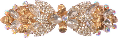 Mansiyaorange party Wedding casual wear fancy Golden pin accessories Hair Clip(White) 
Mansiyaorange party Wedding casual wear fancy Golden pin accessories Hair Clip(White)