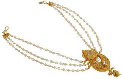Muchmore Beautiful South Indian Fashion Pearl Chain Work Hair Juda Pin For Women & Girls Wedding Wear Gift Jewelry Hair Pin(Multicolor)
Muchmore Beautiful South Indian Fashion Pearl Chain Work Hair Juda Pin For Women & Girls Wedding Wear Gift Jewelry Hair Pin(Multicolor)