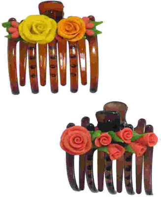 Advanc Hotline Porcelain clay work fancy banana clip (Combo of 2) Hair Clip(Multicolor)
Advanc Hotline Porcelain clay work fancy banana clip (Combo of 2) Hair Clip(Multicolor)