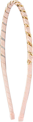 20 Dresses Hidden in Chains Hair Band(Pink, Gold)