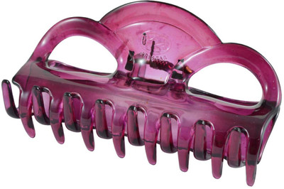 Sarah Ovals Design Hair Claw(Pink)