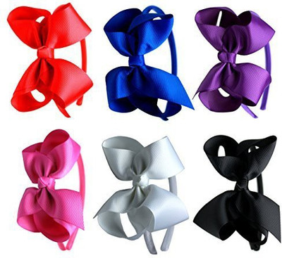 Syleia Syleia Fashion Headbands with 4 inch Bow, Set of 6 Blue, White, Black, Red, Purple, Rose School and Playtime Perfect Hair Head Band(Blue)
Syleia Syleia Fashion Headbands with 4 inch Bow, Set of 6 Blue, White, Black, Red, Purple, Rose School and Playtime Perfect Hair Head Band(Blue)