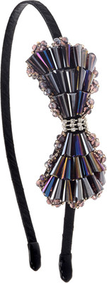 The Ethnic Wears Metal Alloy, Silk Covered, Beeds, Crystal & CZ Stones, etc. Hair Band(Black)
The Ethnic Wears Metal Alloy, Silk Covered, Beeds, Crystal & CZ Stones, etc. Hair Band(Black)