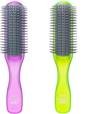 Kent Combo AHGLO1 Everyday Combing & Styling Brush(Purple+Lime)
Kent Combo AHGLO1 Everyday Combing & Styling Brush(Purple+Lime)