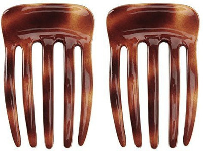 France Luxe Belle Mini Toss Tooth Comb Pair - Tortoise