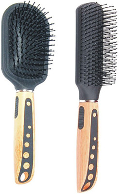 Babila CUSHIONED & FLAT HAIR BRUSH-B