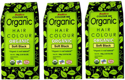 Radico Certified Organic & 100% Natural- SOFT BLACK ( Set Of 3 Boxes ) Hair Color(Soft Black)
Radico Certified Organic & 100% Natural- SOFT BLACK ( Set Of 3 Boxes ) Hair Color(Soft Black)