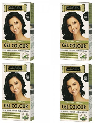 Indus Valley Permanent Herbal Hair Colour Dark Brown 3.0 One Time Use Set of 4 Hair Color(NA)
Indus Valley Permanent Herbal Hair Colour Dark Brown 3.0 One Time Use Set of 4 Hair Color(NA)
