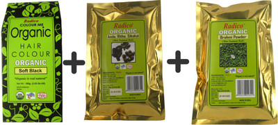 Radico Soft Black Hair Color+Brahmi Power+Amla Ritha Shikakai Hair Color(Soft Black)
Radico Soft Black Hair Color+Brahmi Power+Amla Ritha Shikakai Hair Color(Soft Black)