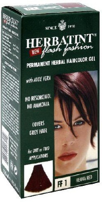 Herbatint Permanent Herbal Haircolor Gel, FF1 Henna Red, 4.56 Ounce Hair Color(Red)
Herbatint Permanent Herbal Haircolor Gel, FF1 Henna Red, 4.56 Ounce Hair Color(Red)