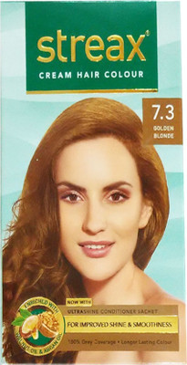 STREAX Golden Blonde Cream Hair Color(Golden Blonde)
STREAX Golden Blonde Cream Hair Color(Golden Blonde)
