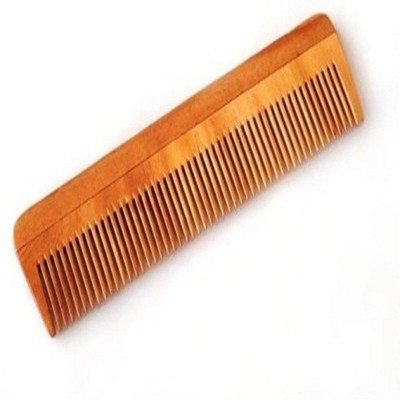 Majik 100% Neem Wood Comb, Controls Hair Loss And Dandruff