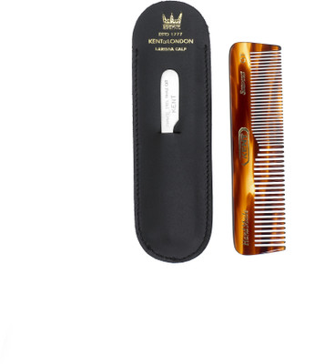 Kent Authentic Handmade Pocket Comb with Metal File and Real Calf Leather Case - 110mm
Kent Authentic Handmade Pocket Comb with Metal File and Real Calf Leather Case - 110mm
