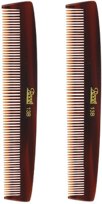 Roots Brown Pocket Comb - Pack of 2