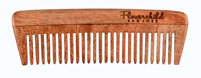 Flower Child Handcrafted Neemwood Pocket Comb - anti static, Anti Dandruff and Eco-friendly- (130 mm*35 mm)
Flower Child Handcrafted Neemwood Pocket Comb - anti static, Anti Dandruff and Eco-friendly- (130 mm*35 mm)