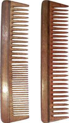 Ginni Marketing Combo of 2 Neem Wood Combs (regular detangler-7.5" and detangler of regular size-7.5" )
Ginni Marketing Combo of 2 Neem Wood Combs (regular detangler-7.5" and detangler of regular size-7.5" )