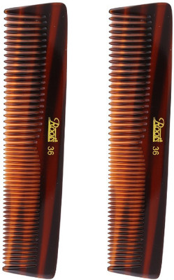 Roots Brown Pocket Comb - Pack of 2