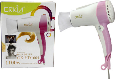 Orkia OK HD1604 HD1604 Hair Dryer(White)