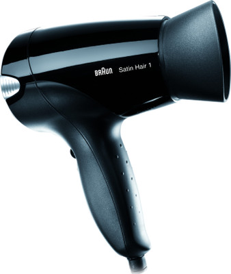 Braun Satin Hair 1 Dryer HD 110 Hair Dryer(Black)