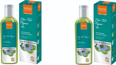 VLCC Fall Repair Pack Of 2 Hair Oil(200 ml)
