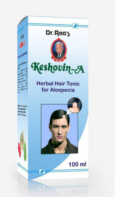 Dr.Rao's Keshovin-A Ayurvedic Hair oil For Alopecia - 100% Herbal - (Pack Of 1) Hair Oil(100 ml)
Dr.Rao's Keshovin-A Ayurvedic Hair oil For Alopecia - 100% Herbal - (Pack Of 1) Hair Oil(100 ml)