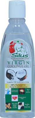 Silus Natural Virgin Coconut Oil Cold Processed Centrifuged Technology Pack of 2 Hair Oil(100 ml)
Silus Natural Virgin Coconut Oil Cold Processed Centrifuged Technology Pack of 2 Hair Oil(100 ml)