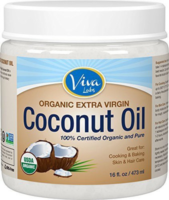 Viva Labs Labs The Finest Organic Extra Virgin Coconut Oil, 16 Ounce Hair Oil(473.12 ml)
Viva Labs Labs The Finest Organic Extra Virgin Coconut Oil, 16 Ounce Hair Oil(473.12 ml)