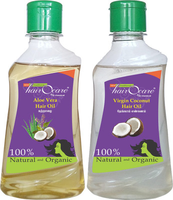 Hairocare Aloe Vera (200 ml) + Virgin Coconut (200 ml) - Natural Moisturizer & Anti-Oxidant - Hair Oil(400 ml)
Hairocare Aloe Vera (200 ml) + Virgin Coconut (200 ml) - Natural Moisturizer & Anti-Oxidant - Hair Oil(400 ml)