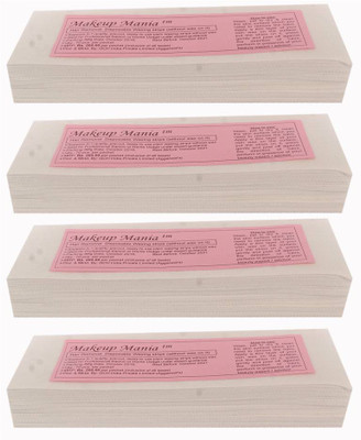 Makeup Mania Waxing Strips - White-280 Pcs Strips(280 g, Set of 4)
