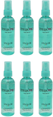 Streax Pro Hair Serum Vita Gloss-100ml Set of 6(600 ml)