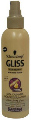 Schwarzkopf Gliss Hair Repair With Liquid Keratin Shea Cashmere Wonder Serum Spray(200 ml)
Schwarzkopf Gliss Hair Repair With Liquid Keratin Shea Cashmere Wonder Serum Spray(200 ml)
