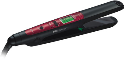 Braun Satin ES3 Hair Straightener(Black and Red)