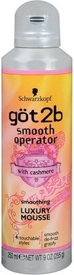 Schwarzkopf Got2b Smooth Operator Smoothing Luxury Mousse Mousse(250 ml)