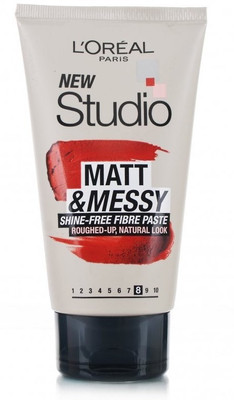 L'Oreal Paris New Studio Matt & Messy Shine-Free Fibre Paste Roughed-Up Look Paste(150 ml)
L'Oreal Paris New Studio Matt & Messy Shine-Free Fibre Paste Roughed-Up Look Paste(150 ml)
