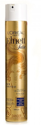 L'Oreal Paris Elnett Satin Extra Strong Hold Spray(400 ml)