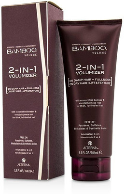 Alterna Bamboo Volume 2-IN-1 Volumizer (For Thick, Full-Bodied Hair) Cream(104 ml)
Alterna Bamboo Volume 2-IN-1 Volumizer (For Thick, Full-Bodied Hair) Cream(104 ml)