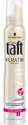 Schwarzkopf Taft Keratin mousse Ultra Strong Hair Styler