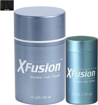 XFusion XFusion Keratin Fibers Regular + Travel Size - Black Hair Styler Spray(15 g)
XFusion XFusion Keratin Fibers Regular + Travel Size - Black Hair Styler Spray(15 g)