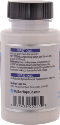 Walker Tape Great White Soft Bond-3.4 oz Gel(100.5 ml)
