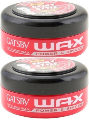 Gatsby Styling Wax Power & Spikes (Pack Of 2) Wax(75 g)
