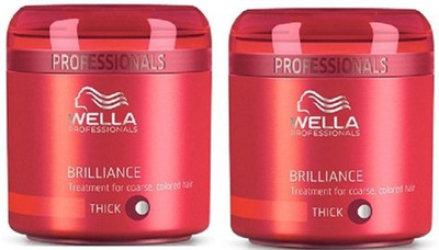 Wella Professionals Brilliance Treatment Fine to Normal Colored Hair Fine Combo(300 ml)
Wella Professionals Brilliance Treatment Fine to Normal Colored Hair Fine Combo(300 ml)