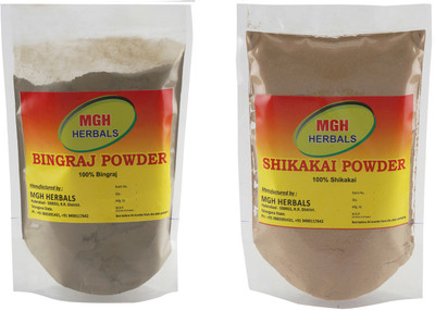 MGH Herbals Bhingraj and Shikakai Powder Combo(100 g)