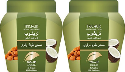 Trichup Healthy, Long & Strong Hair Cream Combo Pack (200ml X 2)(200 ml)
Trichup Healthy, Long & Strong Hair Cream Combo Pack (200ml X 2)(200 ml)